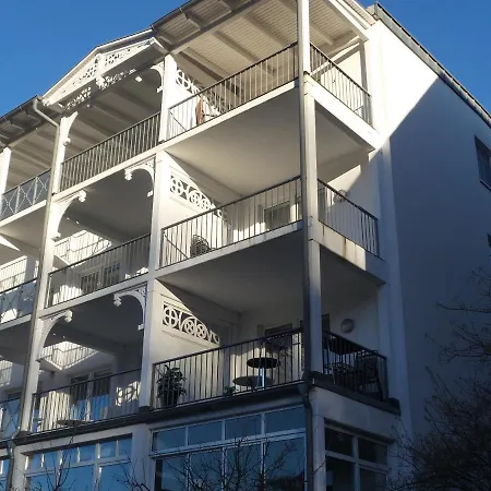 Fewo Direkt Am Strand Mit Suedbalkon, Villa Freia 13, Binz Extérieur photo