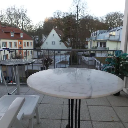 Fewo Direkt Am Strand Mit Suedbalkon, Villa Freia 13, Binz Extérieur photo