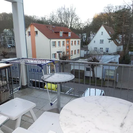 Fewo Direkt Am Strand Mit Suedbalkon, Villa Freia 13, Binz Extérieur photo